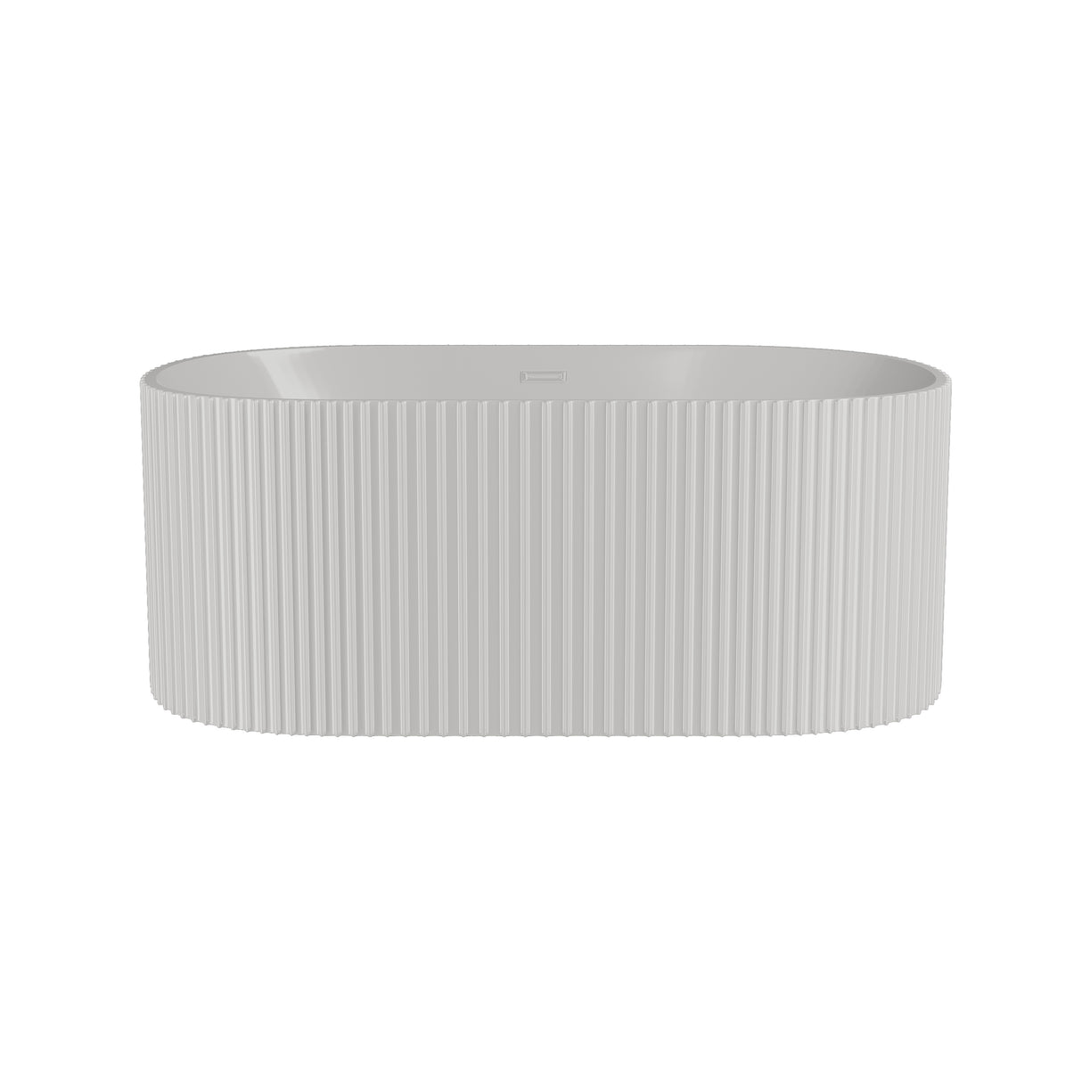 Contemporary Curved Freestanding Bath from Balterley - Modern Ribbed Design in Multiple Sizes