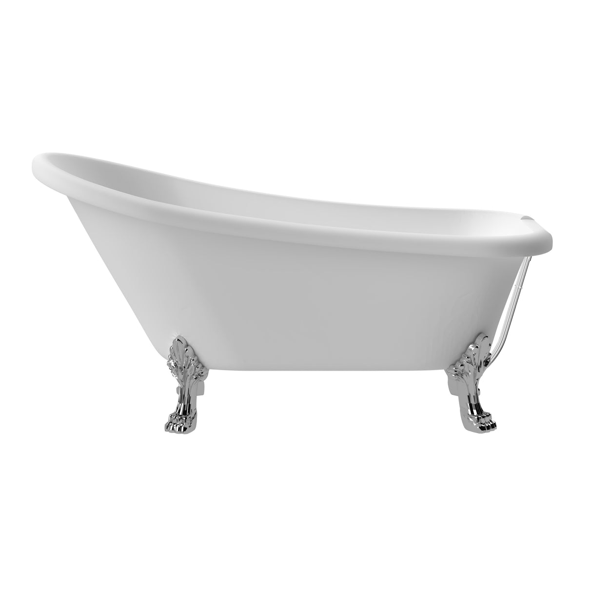 Traditional Rolltop Slipper Freestanding Bath & Feet from Balterley - Multiple Sizes Available
