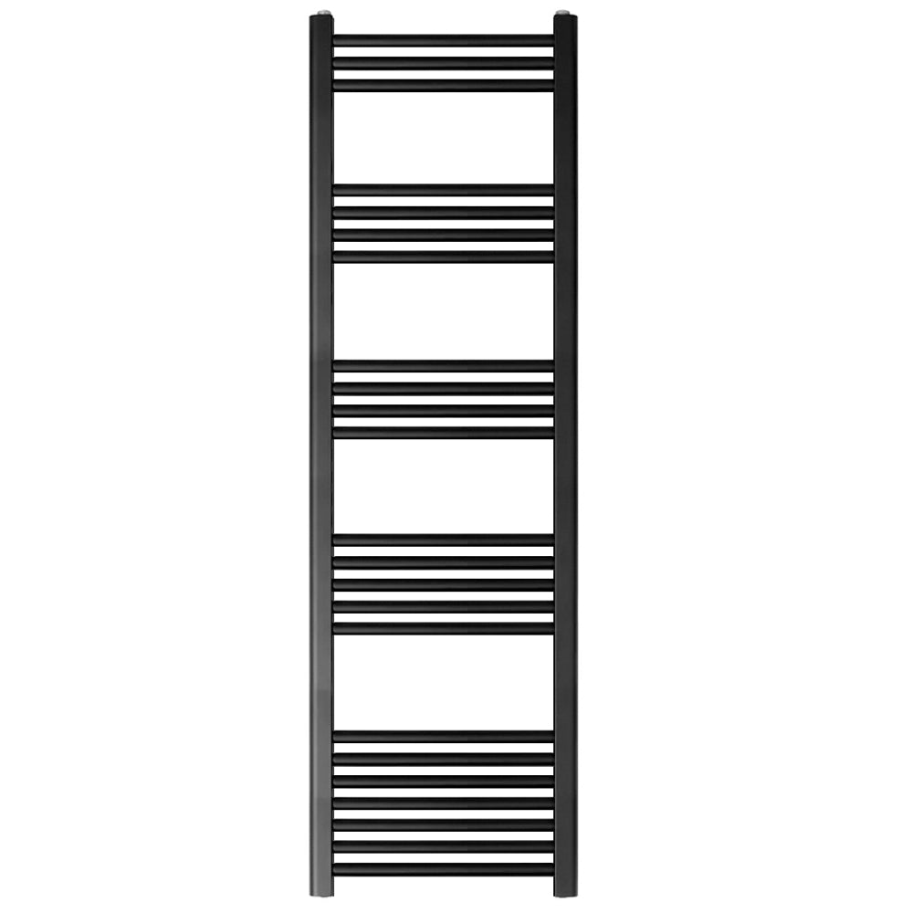 Straight Heated Rail Dual Fuel Towel Warmer, W: 400mm – Choice of Size & Finish