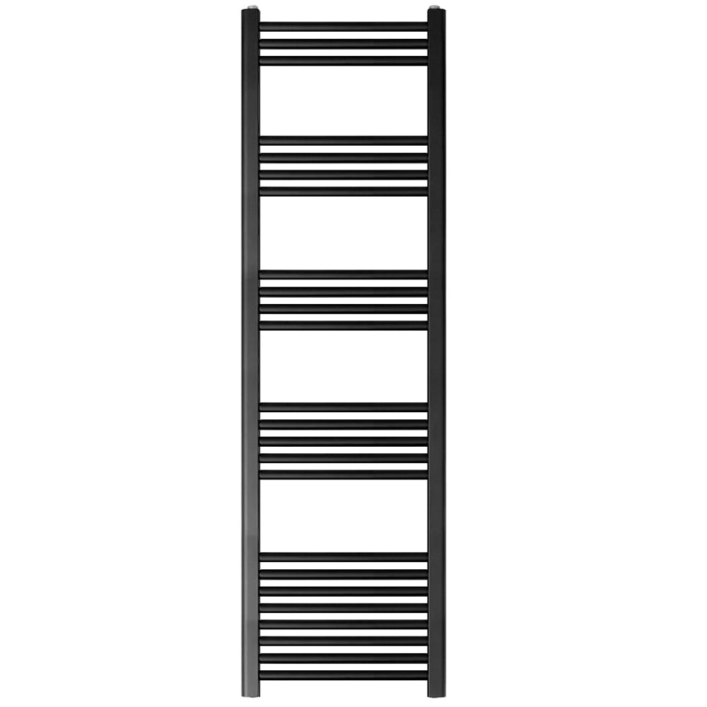 Straight Heated Rail Dual Fuel Towel Warmer, W: 400mm – Choice of Size & Finish