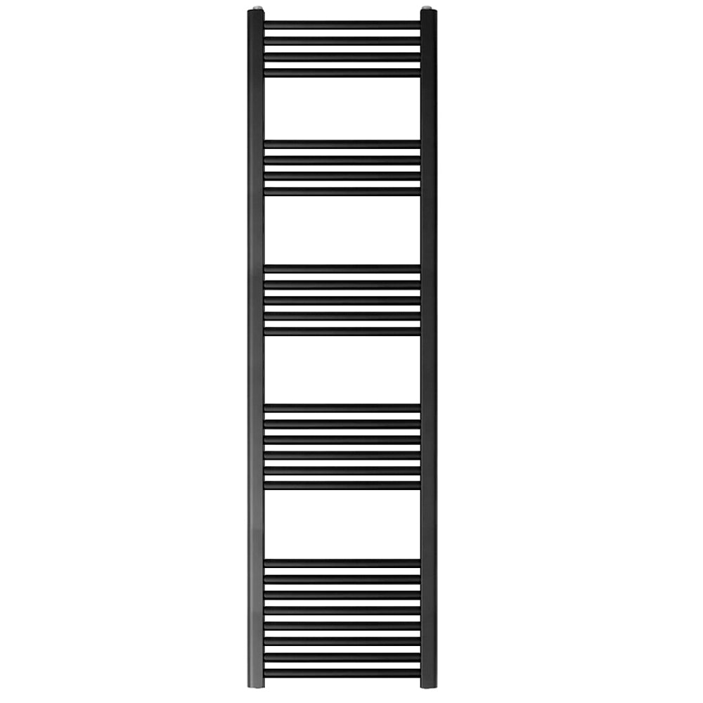 Straight Heated Rail Dual Fuel Towel Warmer, W: 400mm – Choice of Size & Finish