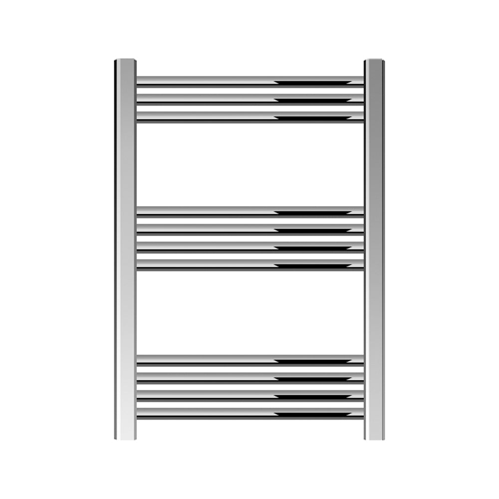 Straight Heated Heated Towel Rail Radiator, W: 600mm - Choice of Height and Finish