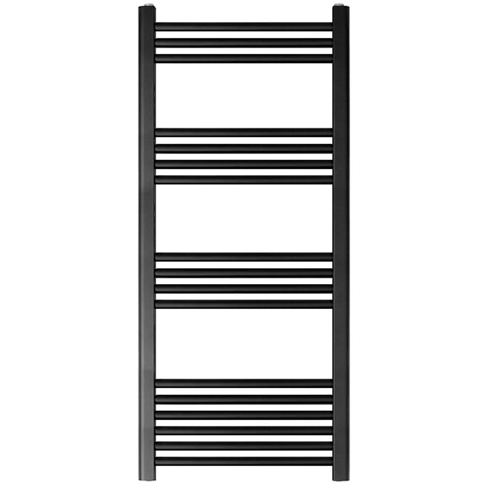 Straight Heated Heated Towel Rail Radiator, W: 600mm - Choice of Height and Finish