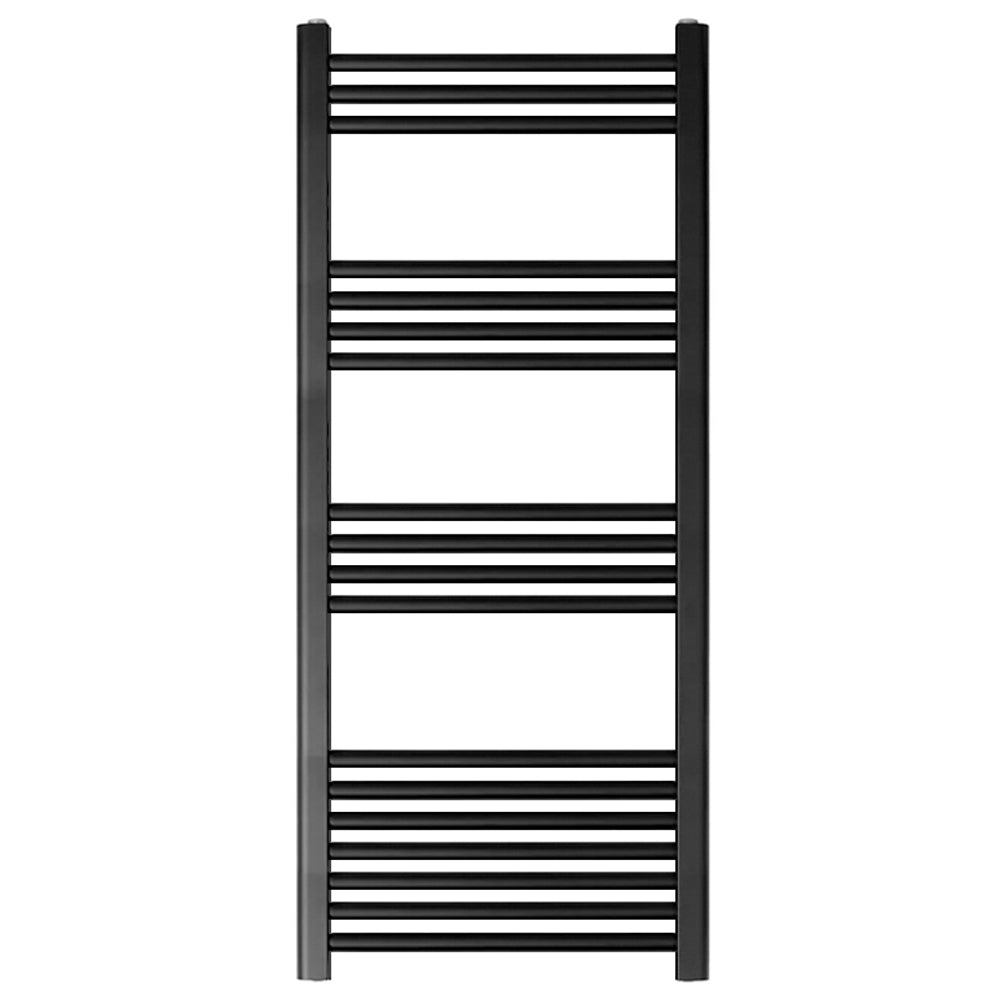 Straight Heated Heated Towel Rail Radiator, W: 600mm - Choice of Height and Finish