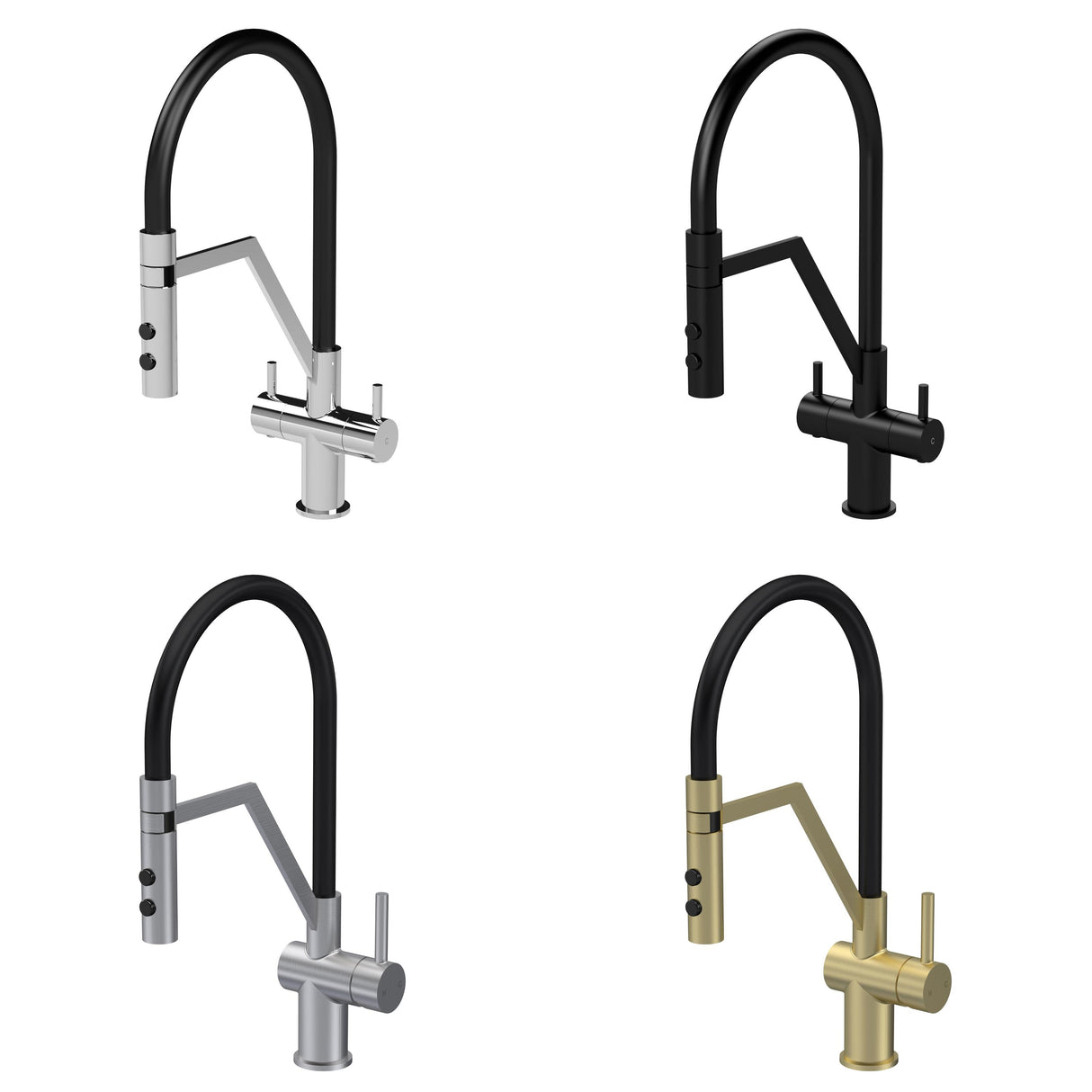 Rana Kitchen Mono Mixer Tap with Multiple Finish and Handle Options Available