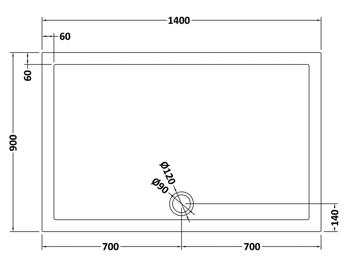 8mm Glass Walk In Wetroom Screen and Hinged Return Screen and Shower Tray - Choice of Size and Finish