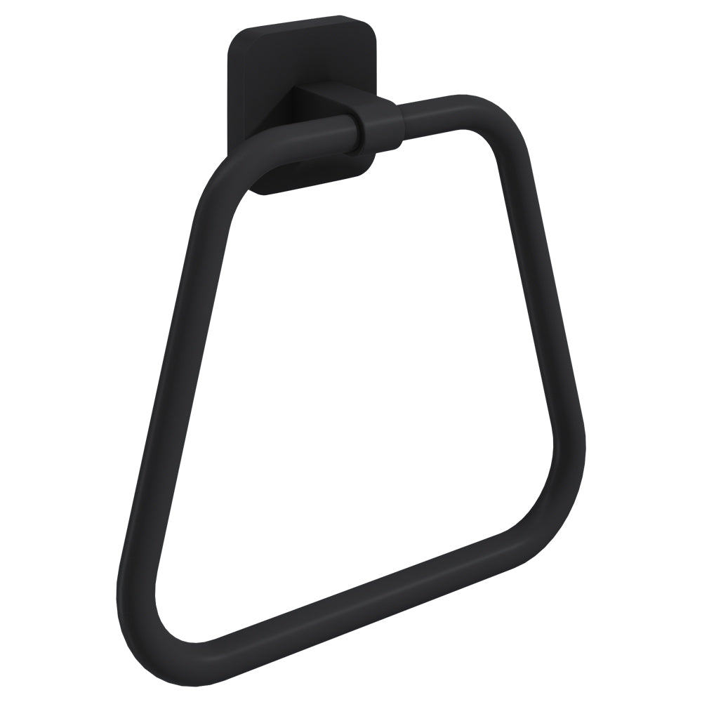 Contemporary Wall Mounted Bathroom Towel Ring - Choice of Finish