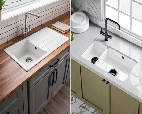 Countertop vs. Undermount Kitchen Sinks: Which Should You Choose?