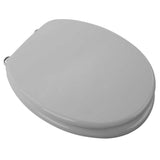 Modern Standard Toilet Seat – Silver Wood Effect, 457 x 370mm