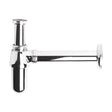 [BABT370] Round Chrome Bottle Trap for Basin Waste Systems - Cutout