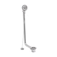 [BABW381] Traditional Exposed Bath Waste with Retainer Kit, Suitable for Baths up to 20mm Thick, 458 x 191 x 45mm - Chrome - Cutout