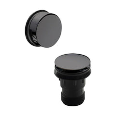 [BABW727E] Round Push Button Bath Waste - 70 x 70mm - Choice of Colour - Cutout