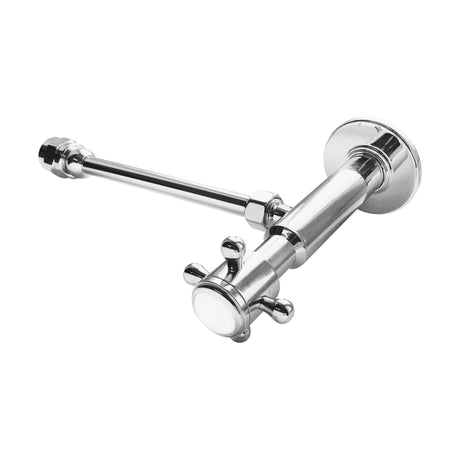 Balterley Traditional Ceramic Accessories Cistern Cut-Off Valve - Chrome