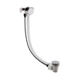 [BAFF358] Balterley Free Bath Filler with Push Button Waste, Built-in Overflow, Set of 2 - Chrome Finish - Cutout