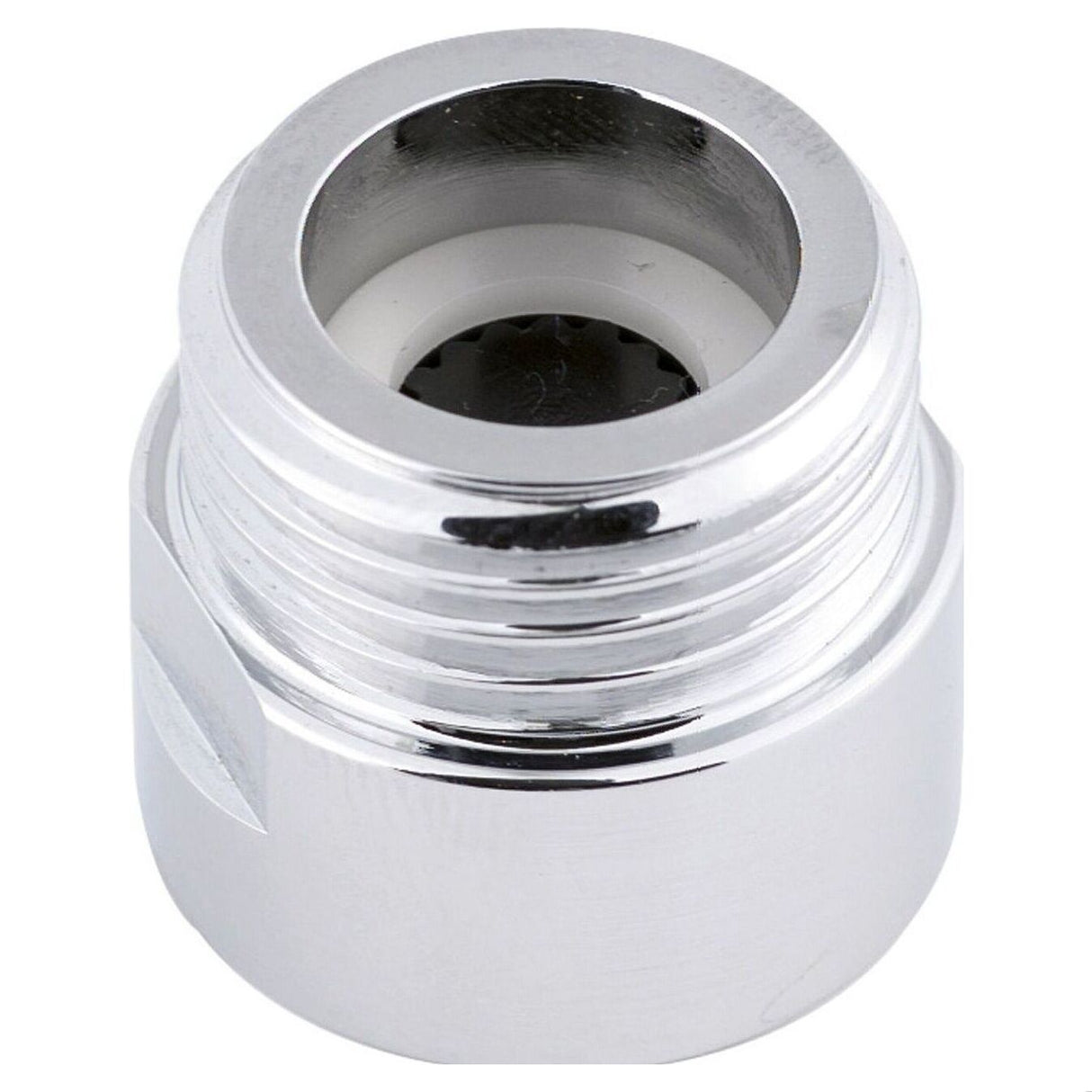 [BAFR004] Flow Regulator for Shower Hose - Chrome - Cutout