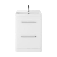 [BAL101C] Croxden Modern Floor Standing Vanity Basin Unit with Soft Close Drawers - 600mm or 800mm - Cutout