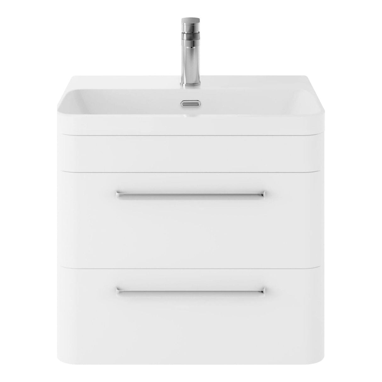 Croxden Modern Wall Hung Vanity Basin Unit with Soft Close Drawers - 600mm or 800mm