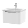 [BAL105B] Dunwood Contemporary 1 Drawer Vanity Basin Unit, Choice of Size and Colour - Cutout