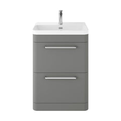 [BAL201C] Croxden Modern Floor Standing Vanity Basin Unit with Soft Close Drawers - 600mm or 800mm - Cutout