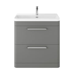 [BAL203C] Croxden Modern Floor Standing Vanity Basin Unit with Soft Close Drawers - 600mm or 800mm - Cutout