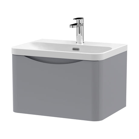 [BAL205B] Dunwood Contemporary 1 Drawer Vanity Basin Unit, Choice of Size and Colour - Cutout