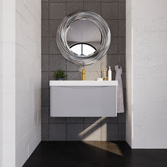 [BAL206B] Dunwood Contemporary 1 Drawer Vanity Basin Unit, Choice of Size and Colour - Lifestyle 1