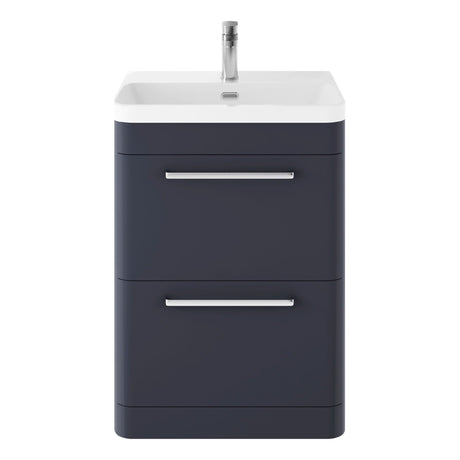 Croxden Modern Floor Standing Vanity Basin Unit with Soft Close Drawers - 600mm or 800mm
