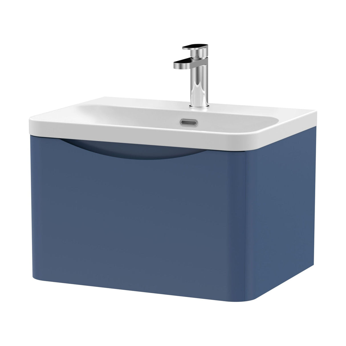 [BAL305B] Dunwood Contemporary 1 Drawer Vanity Basin Unit, Choice of Size and Colour - Cutout