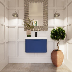 [BAL305B] Dunwood Contemporary 1 Drawer Vanity Basin Unit, Choice of Size and Colour - Lifestyle 1
