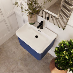 [BAL305B] Dunwood Contemporary 1 Drawer Vanity Basin Unit, Choice of Size and Colour - Lifestyle 2
