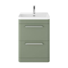 [BAL801D] Croxden Modern Floor Standing Vanity Basin Unit with Soft Close Drawers - 600mm or 800mm - Cutout