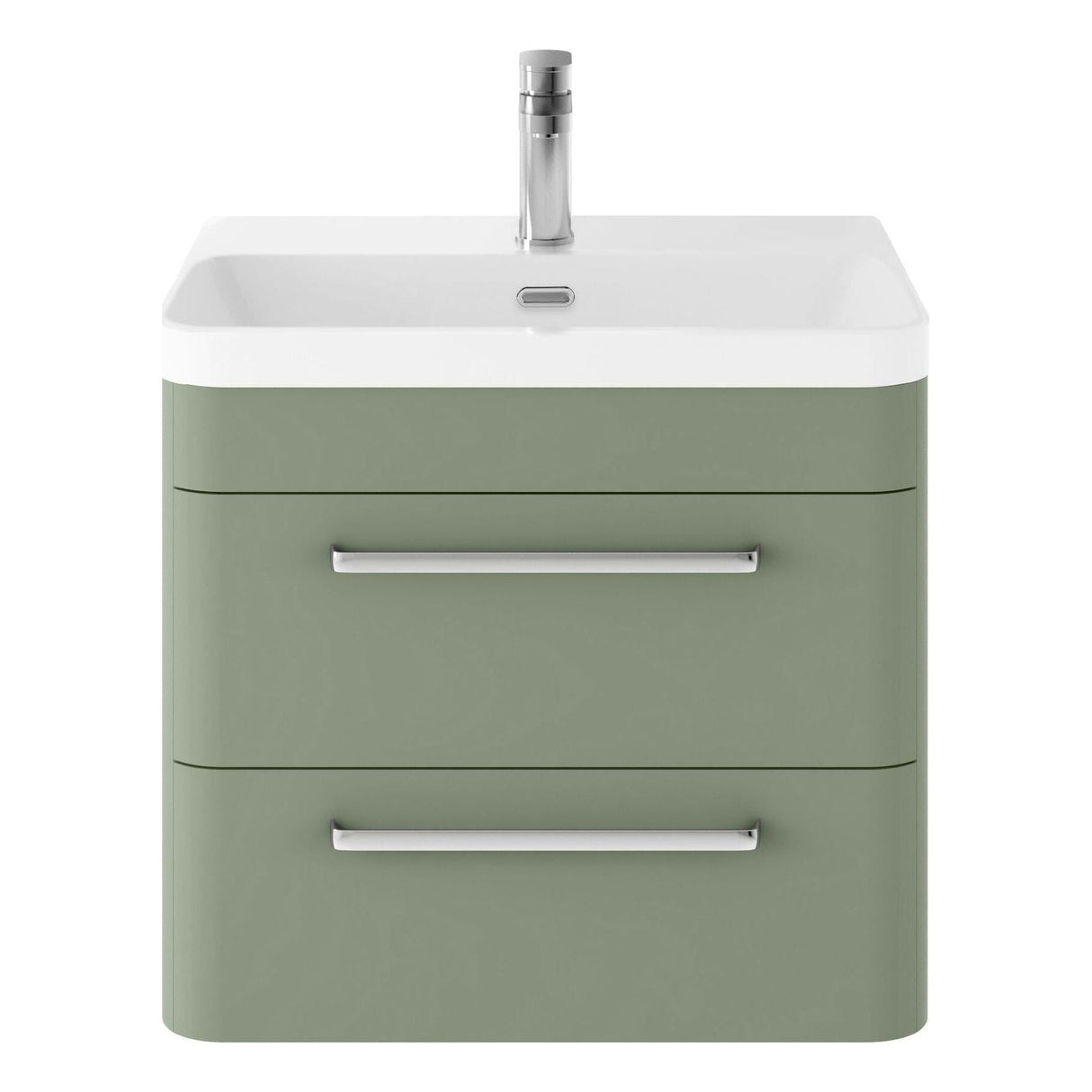Croxden Modern Wall Hung Vanity Basin Unit with Soft Close Drawers - 600mm or 800mm