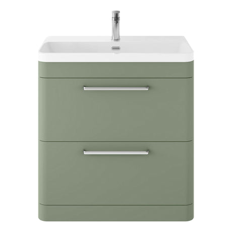 Croxden Modern Floor Standing Vanity Basin Unit with Soft Close Drawers - 600mm or 800mm