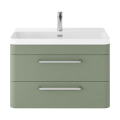 [BAL804D] Croxden Modern Wall Hung Vanity Basin Unit with Soft Close Drawers - 600mm or 800mm - Cutout
