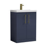 [BALARN2903AH017] Bramshall Floor Standing 2-Door Vanity & Mid-Edge Basin – Choice of Colour and Handle Finish - Cutout