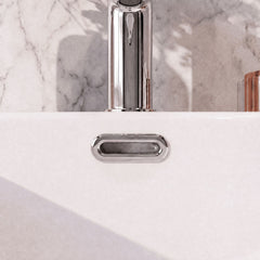 [BAOF01U] Swynnerton Traditional Oval Overflow Cover, 50mm x 26mm - Choice of Colour - Silo
