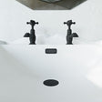 [BAOF02C] Ceramic Accessories Traditional Grill Overflow Cover - 26mm x 50mm - Matt Black - Lifestyle 1
