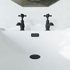 [BAOF02C] Ceramic Accessories Traditional Grill Overflow Cover - 26mm x 50mm - Matt Black - Lifestyle 1