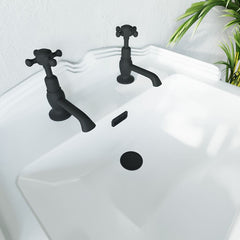 [BAOF02C] Ceramic Accessories Traditional Grill Overflow Cover - 26mm x 50mm - Matt Black - Lifestyle 2