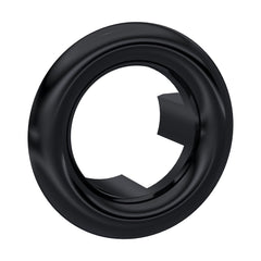 [BAOF02] Contemporary Ceramic Accessories Modern Round Basin Overflow Cover - Cutout