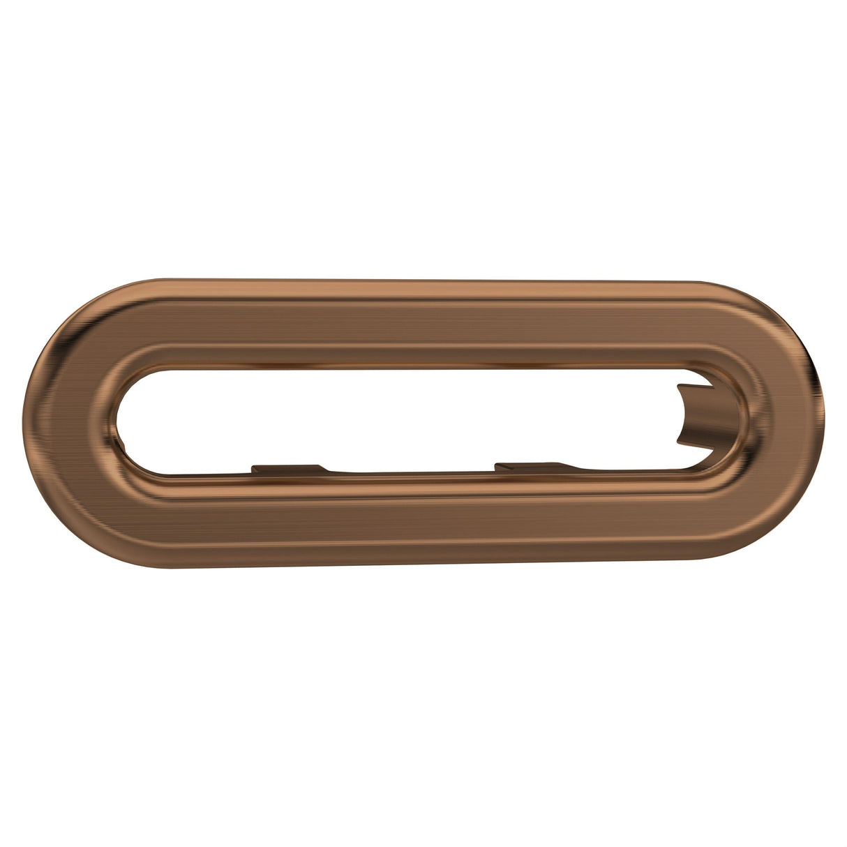 [BAOF15U] Swynnerton Traditional Oval Overflow Cover, 50mm x 26mm - Choice of Colour - Cutout