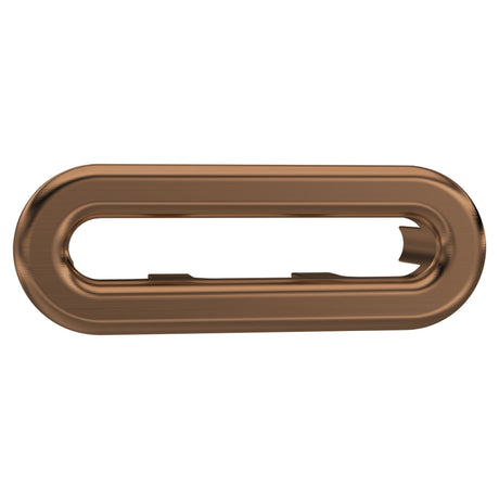 [BAOF15U] Swynnerton Traditional Oval Overflow Cover, 50mm x 26mm - Choice of Colour - Cutout