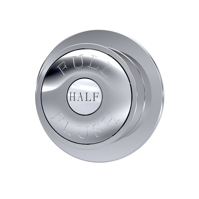 [BAPB01] Traditional Dual Flush Push Button, Choice of Colour - Cutout