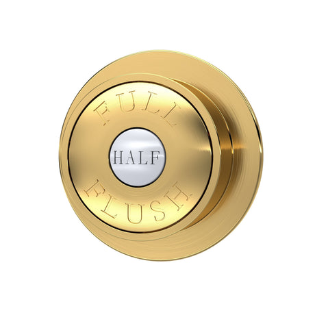 [BAPB03] Traditional Dual Flush Push Button, Choice of Colour - Cutout