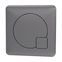 [BAPBM07] Square Dual Flush Push Button, Choice of Colour - Cutout