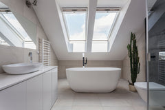 [BAS012S] Balterley  1500mm Freestanding Bath With Waste - Lifestyle 1