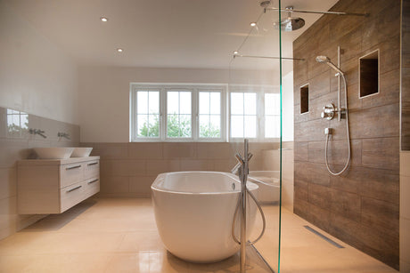 [BAS019S] Balterley 1690mm Freestanding Bath With Waste - Lifestyle 1