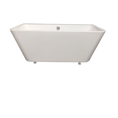[BAS024S] Balterley 1600mm Back To Wall Bath With Waste - Cutout