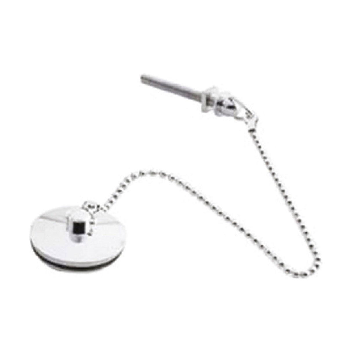 [BASB343] Balterley Basin Plug and Chain, Universal Fit for Standard Basins - Polished Chrome - Cutout