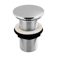 [BASW305] Round Free Running Basin Waste - Chrome - Cutout
